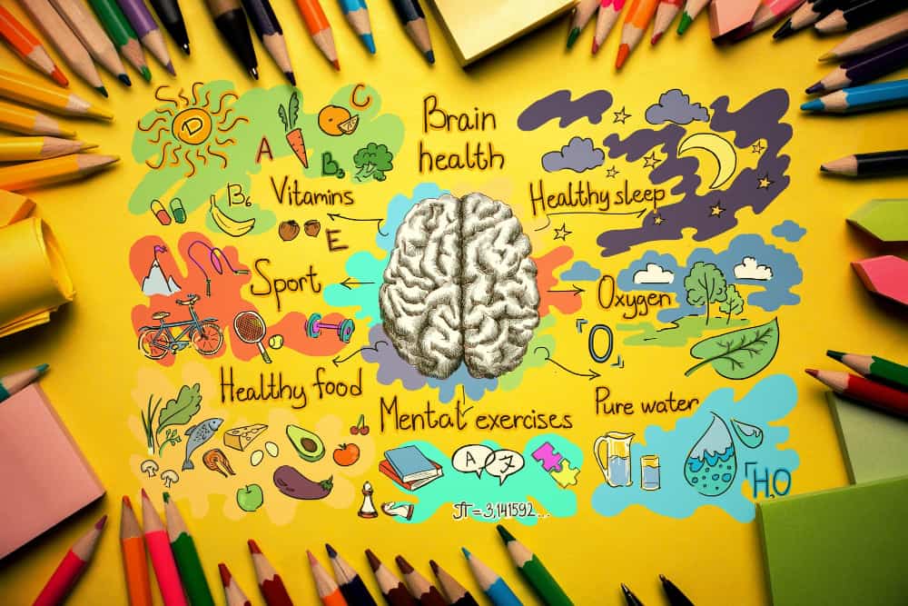 health for brain sketch