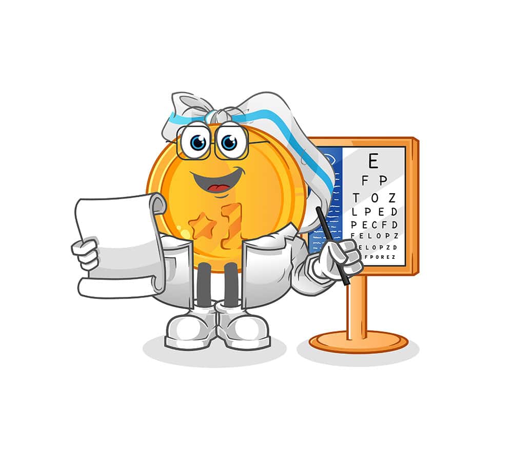 medal oculist cartoon